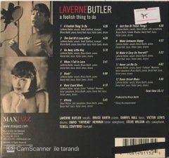 Laverne Butler A Foolish Thing To Do CD