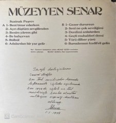 Müzeyyen Senar - Çilingir Sofrası LP