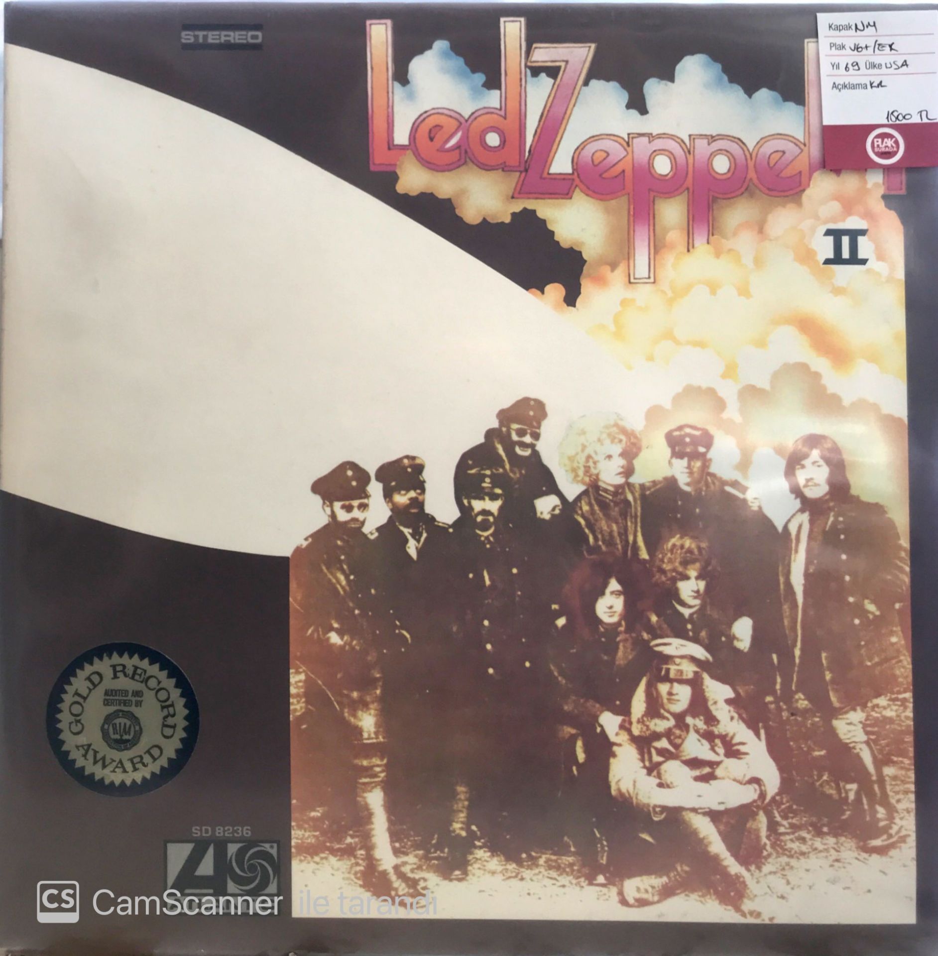 Led Zeppelin II LP