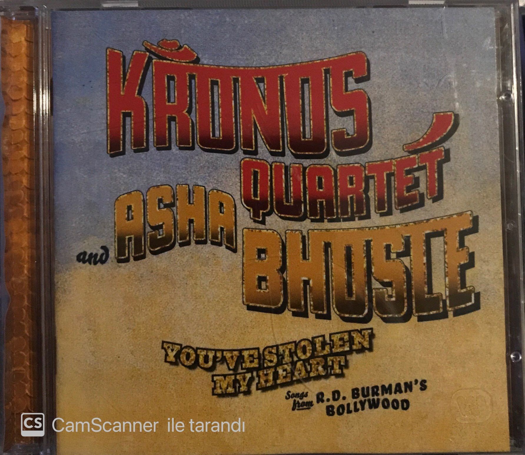 Kronos Quartet  - Asha Bhosle - You've Stolen My Heart CD