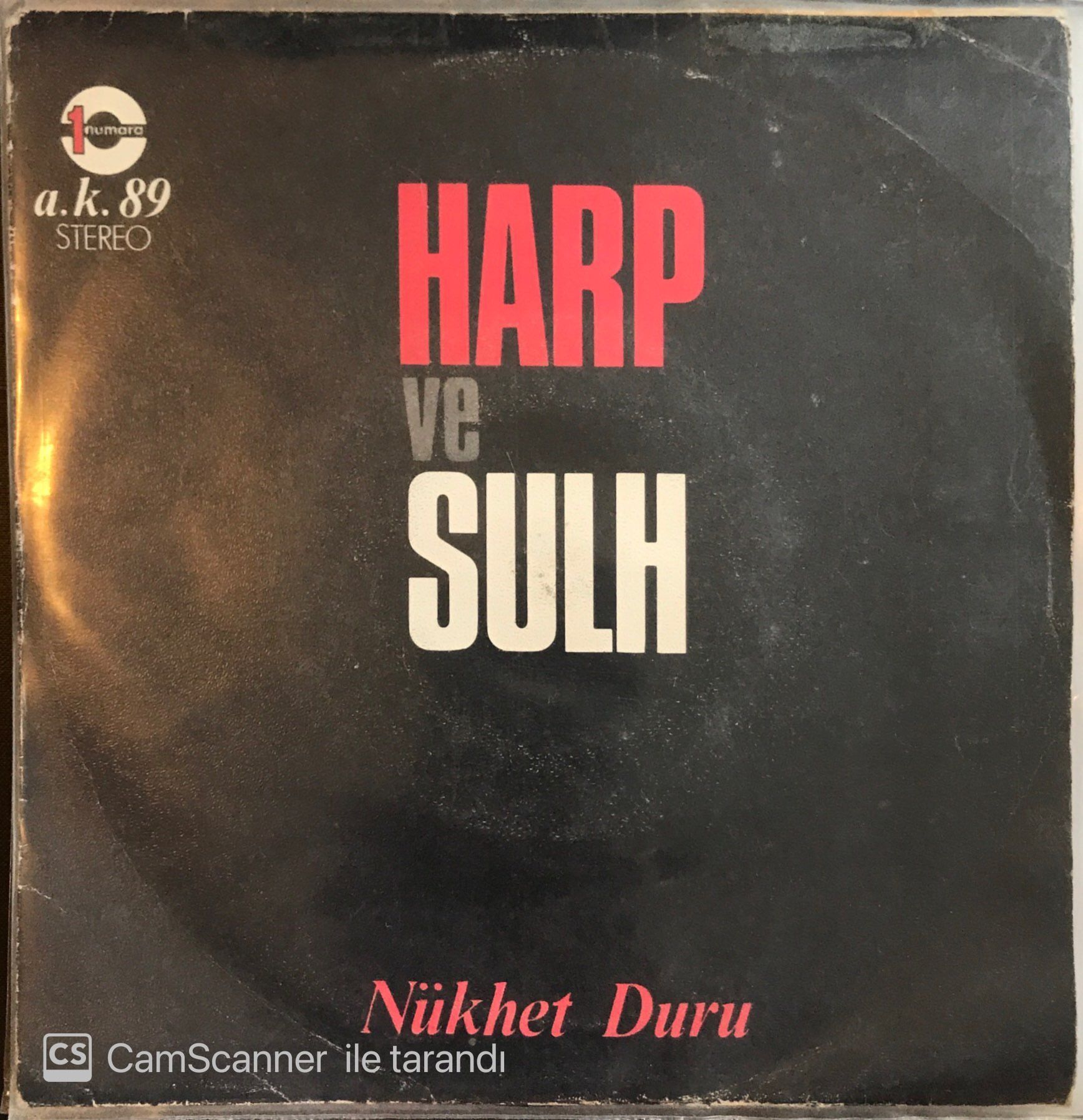 Nükhet Duru Harp ve Sulh 45lik