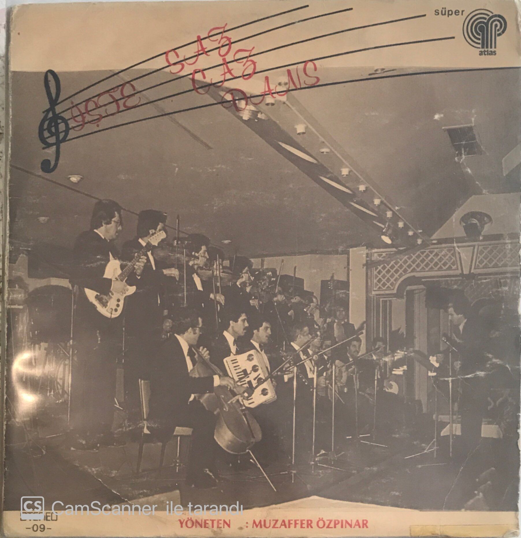 Muzaffer Özpınar - İşte Saz, Caz, Dans LP