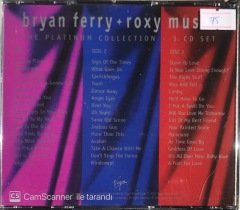 Bryan Ferry Roxy Music The Platinum Collection 2'li CD