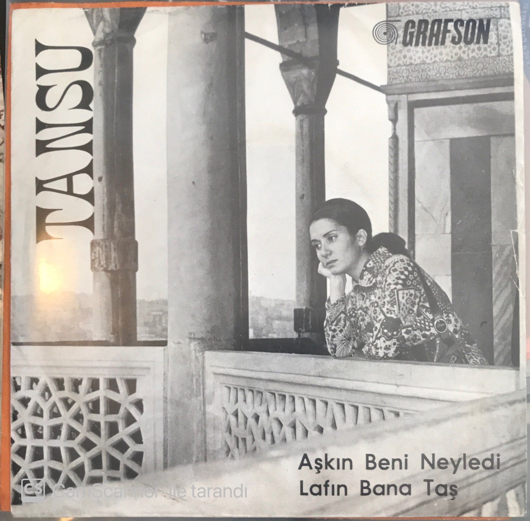 Tansu Aşkın Beni Neyledi 45 Lik
