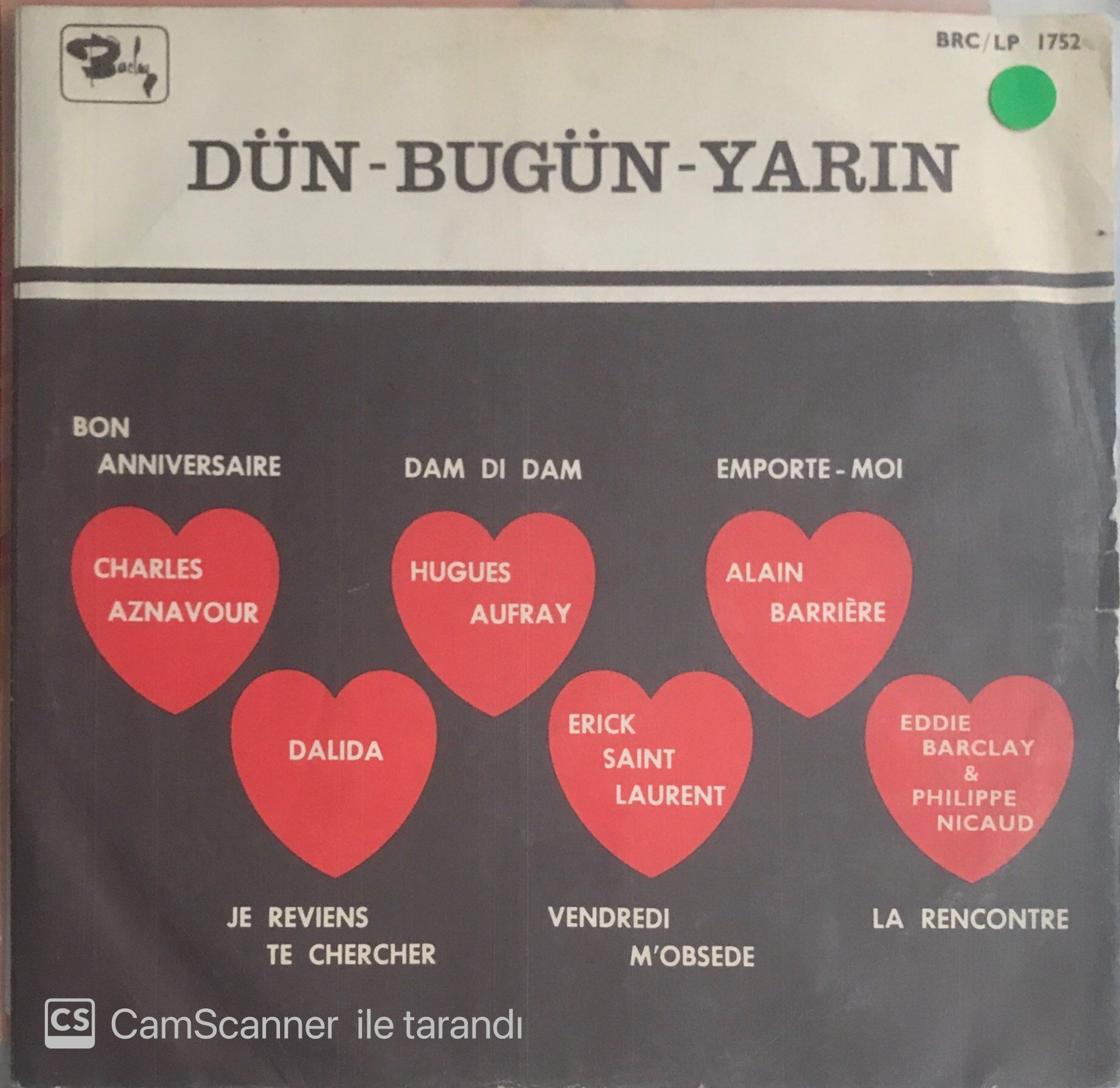 Dün Bugün Yarın LP