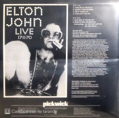 Elton John Live 17.11.70 LP