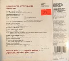 Kathleen Battle - Wynton Marsalis - Baroque Duet CD
