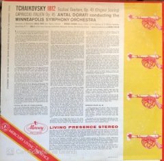 Tchaikovsky 1812 Festival Overture LP