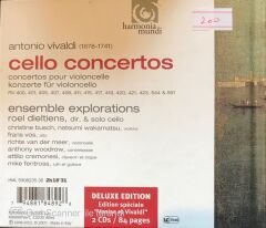 Vivaldi Cello Concertos - Roel Dieltiens Ensemble Explorations 2 CD