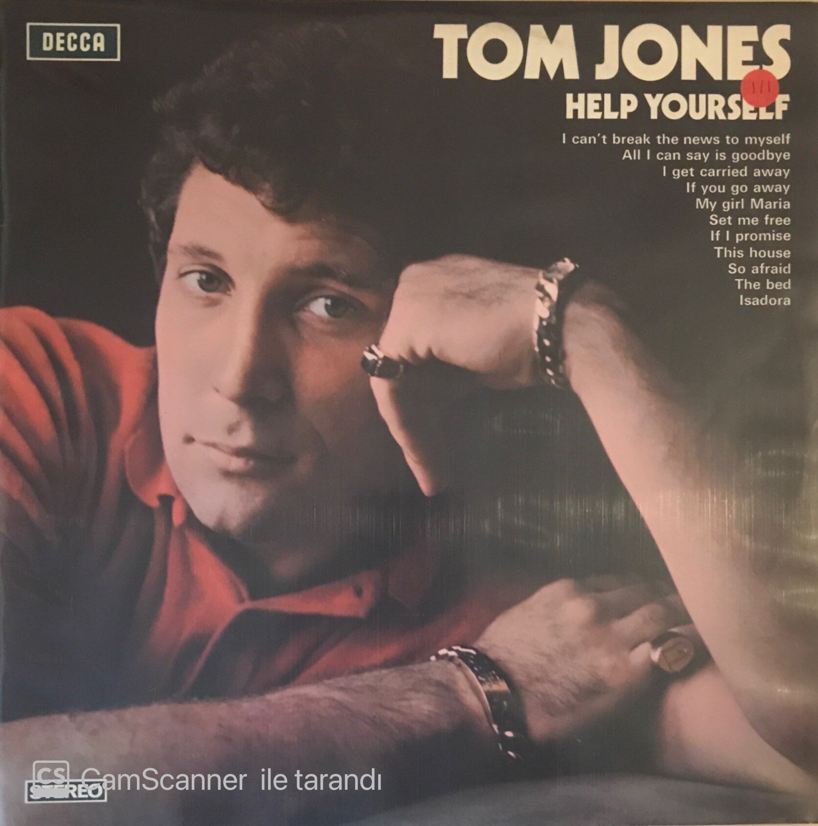 Tom Jones Help Yourself LP