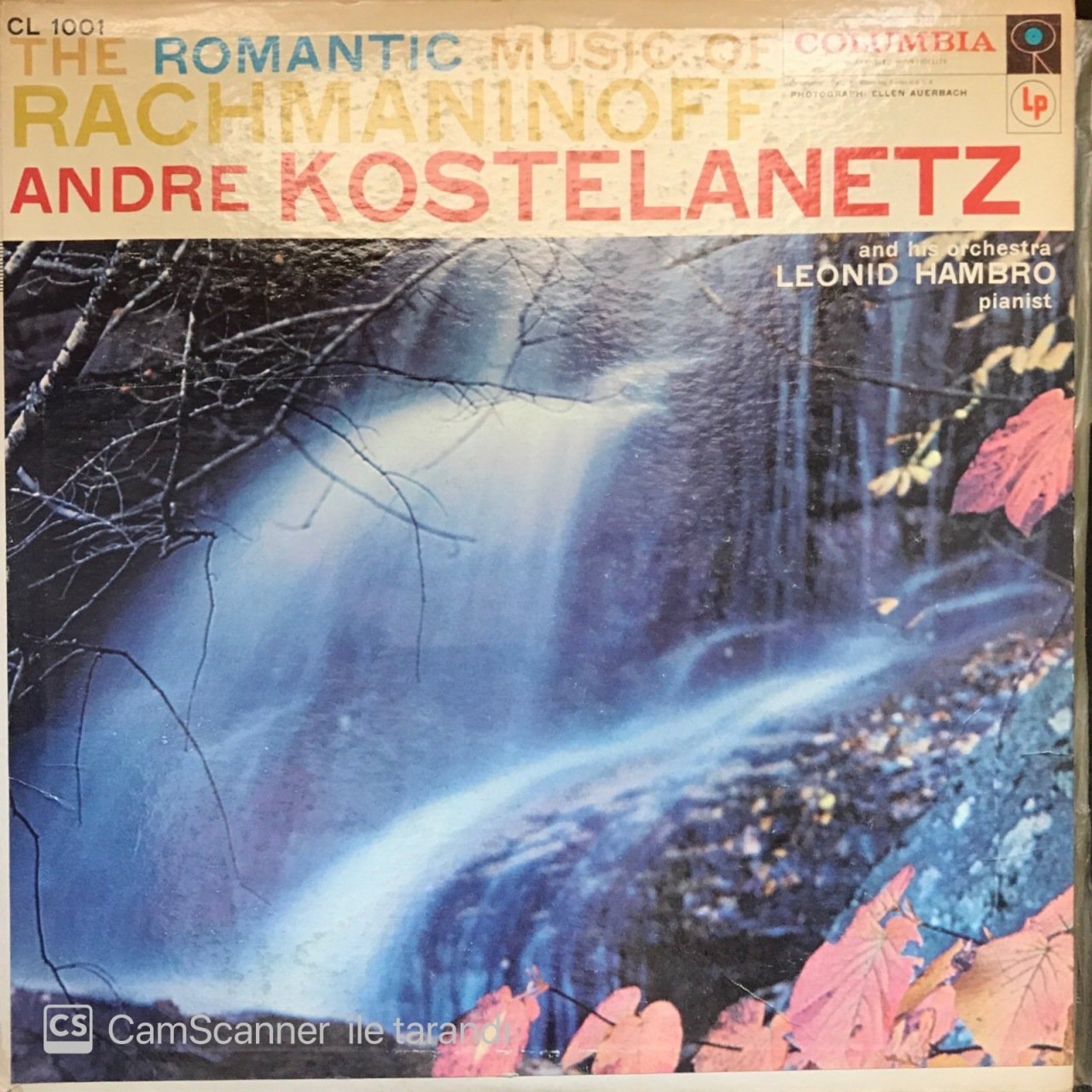 Andre Kostelanetz The Romantic Music Of Rachmanin Off LP