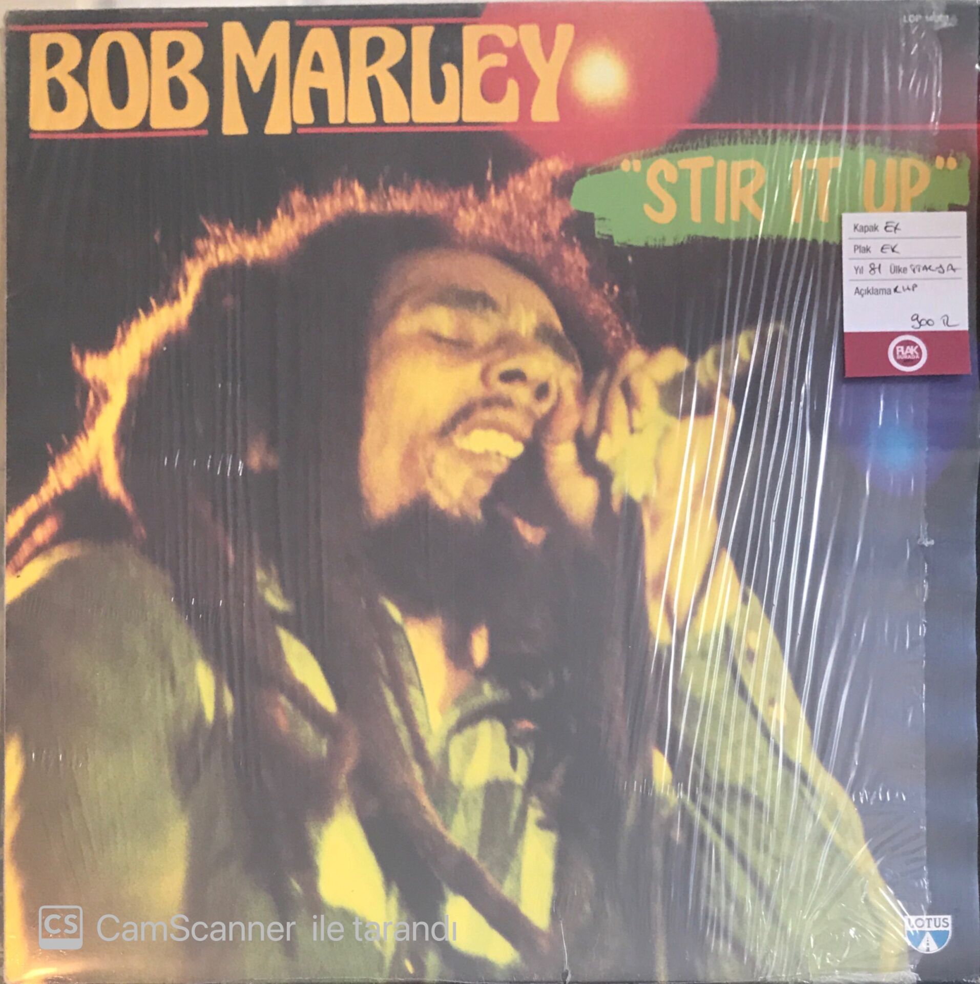 Bob Marley - ''Stir It Up'' LP