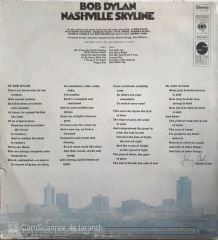 Bob Dylan - Nashville Skyline LP