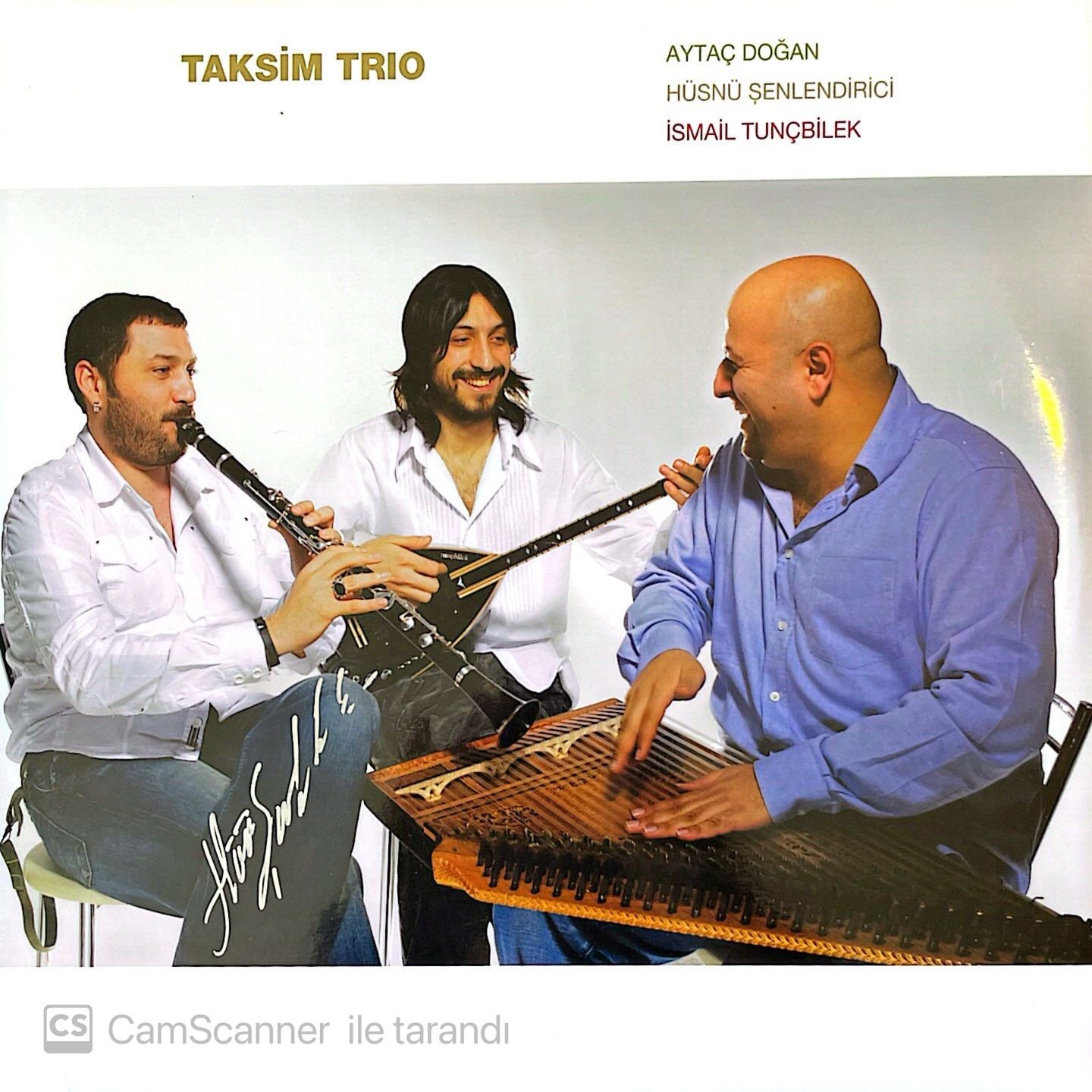 Taksim Trio - Hüsnü Şenlendirici, Aytaç Doğan & İsmail Tunçbilek Double (İmzalı) LP