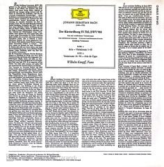 Johann Sebastian Bach Goldberg-Variationen BWV 988 (Clavierübung IV) Wilhelm Kempff, Piano LP