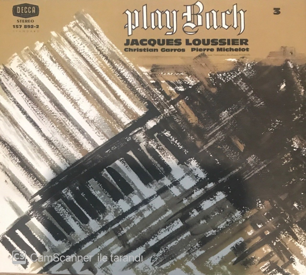 Jacques Loussier Play Bach N'3 CD