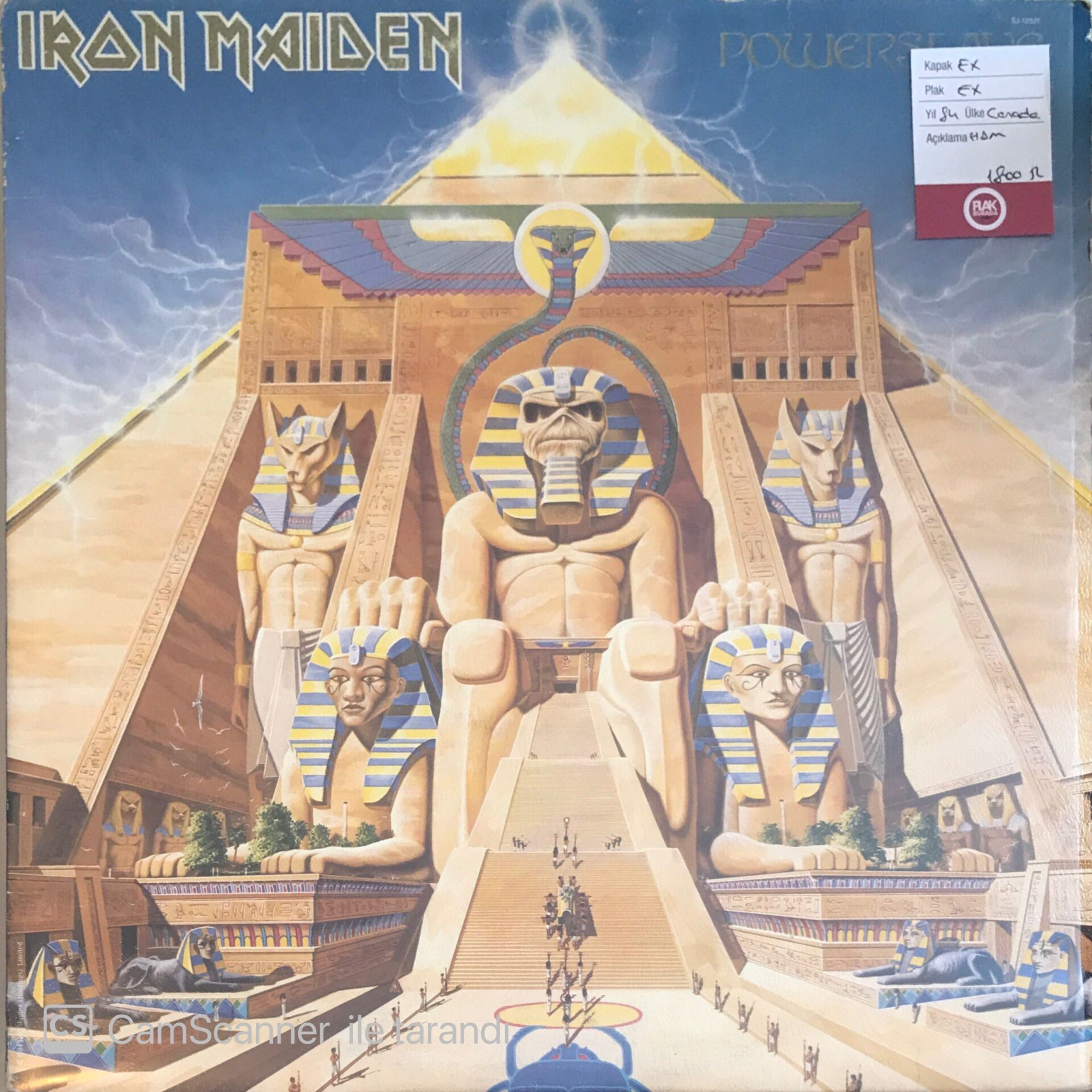 Iron Maiden - Powerslave LP