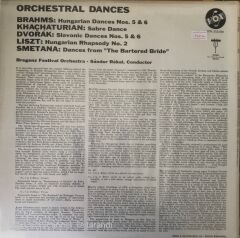 Orchestral Dances : Brahms, Khachaturian, Dvorak, Liszt, Smetana LP