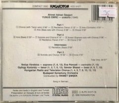 Ahmet Adnan Saygun Yunus Emre Hikmet Şimşek Oratoryo CD