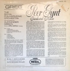 Grieg Peer Gynt LP