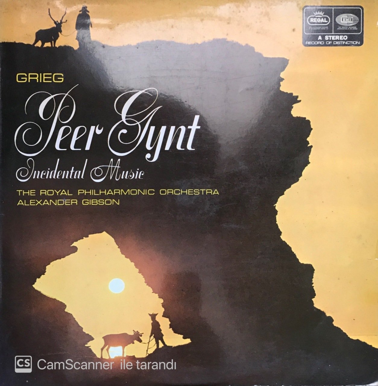 Grieg Peer Gynt LP