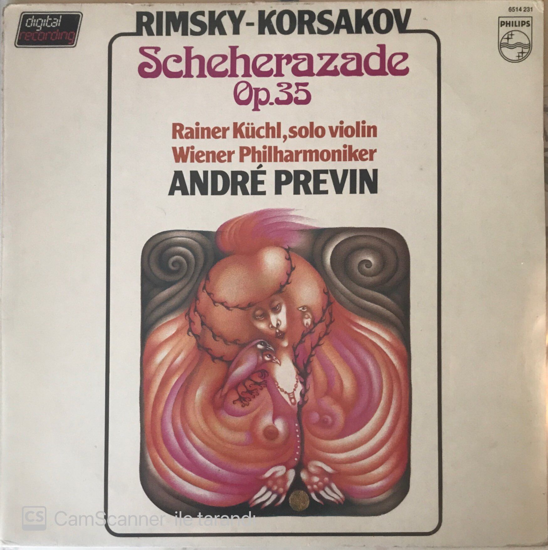 Rimsky Korsakov - Scheherazade Op.35 Andre Previn LP