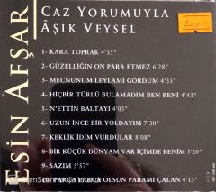 Esin Afşar / Caz Yorumuyla Aşık Veysel CD