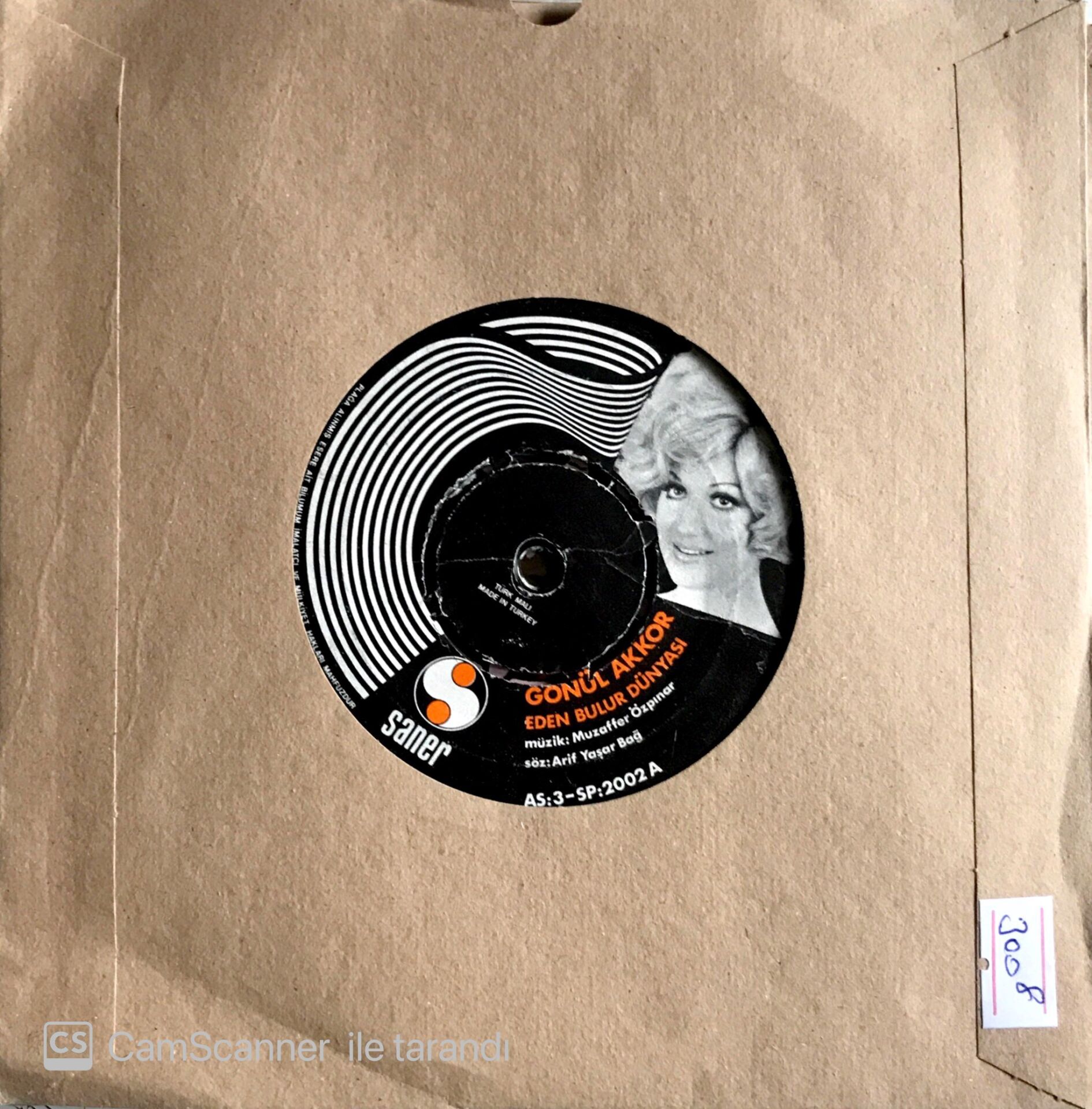 Gönül Akkor - Eden Bulur Dünyası 45lik