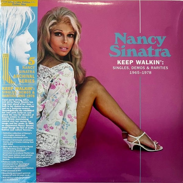 Nancy Sinatra / Keep Walkin': Singles, Demos & Rarities 1965-1978 Renkli Double LP