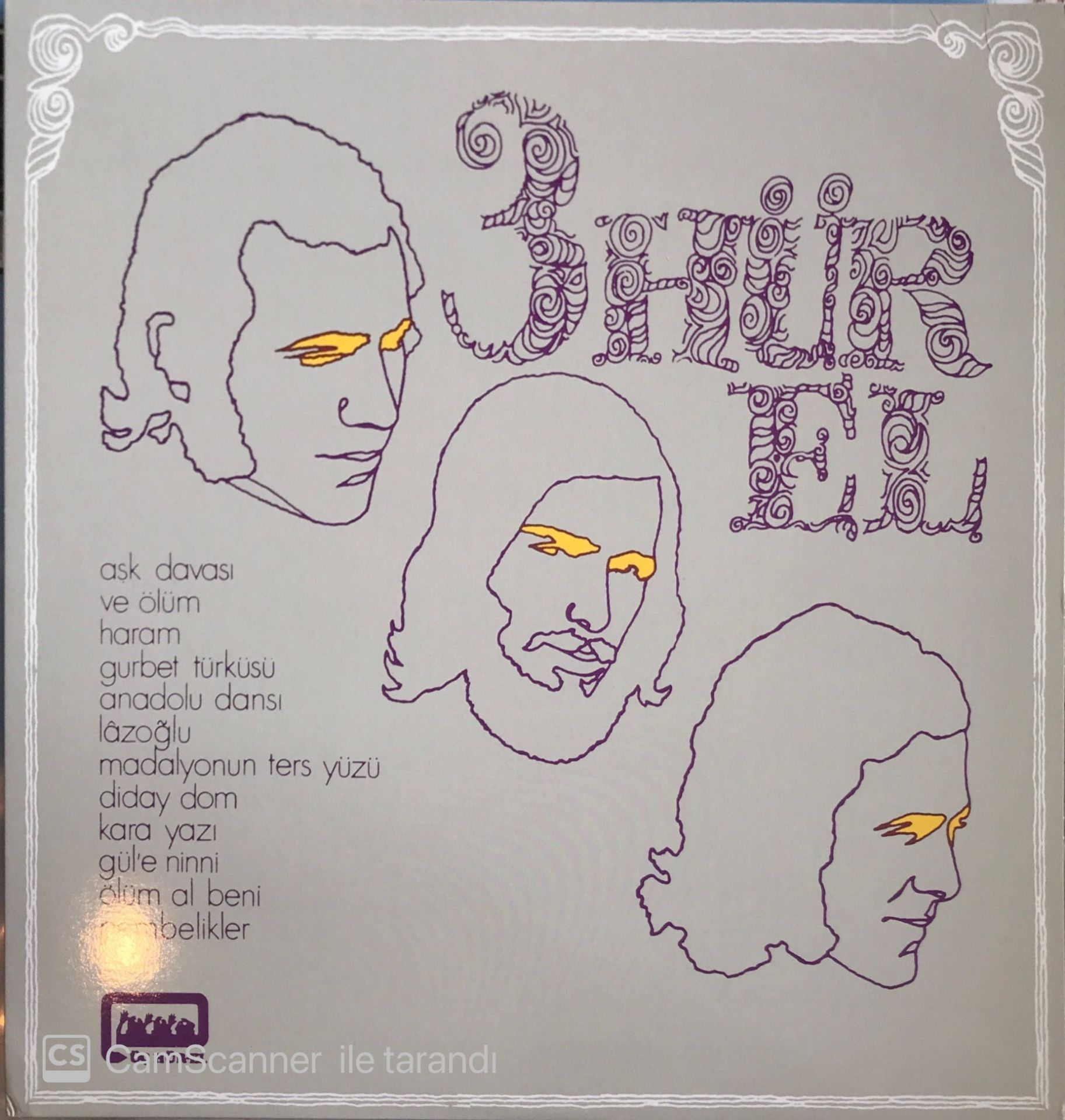 3 Hür el Vol.1 LP (İspanyol Baskı)