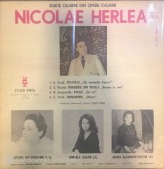 Nicolae Herlea Duete Din Opere Italiene LP