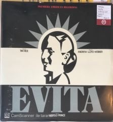 Andrew Llyod Webber Tim Rice Evita Premiere American Recording Double LP