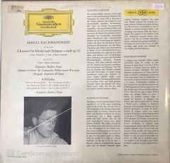 Svjatoslav Richter: Rachmaninoff Klavierkonzert Nr.2 in c moll - Piano - Concerto No.2 In C Minor 6 Preludes LP