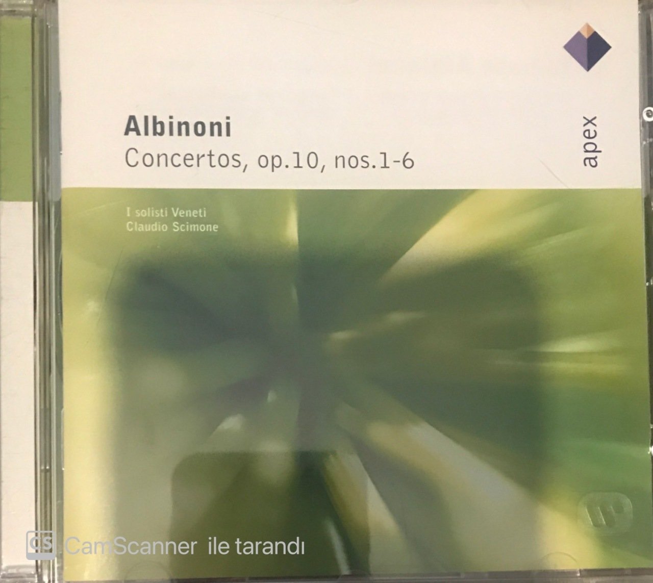 Albinoni Concertos,op.10,nos.1-6 CD
