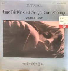 Jane Birkin And Serge Gainsbourg Je T'aime Beautiful Love LP