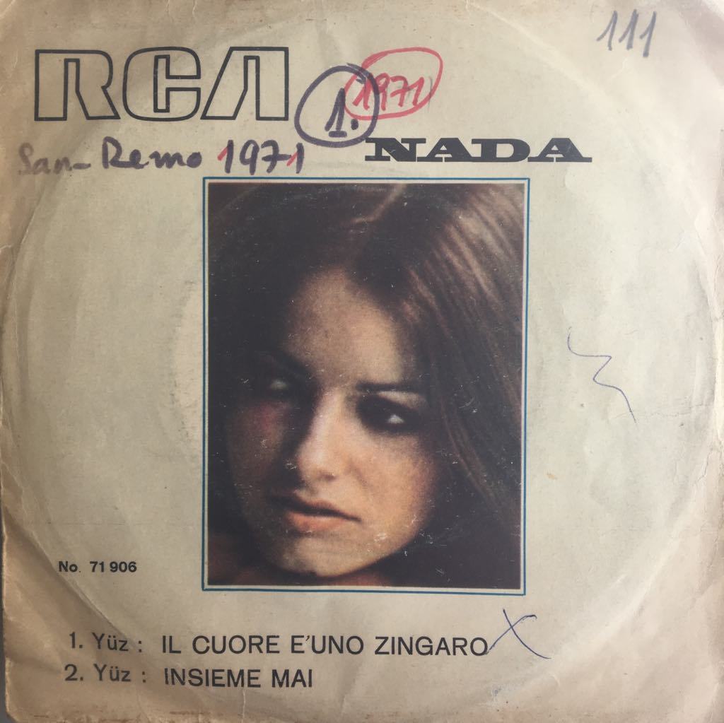 Nada Il Cuore E'uno Zingaro 45lik