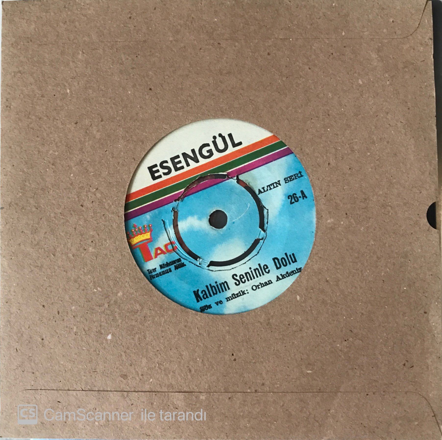 Esengül - Kalbim Seninle Dolu 45lik