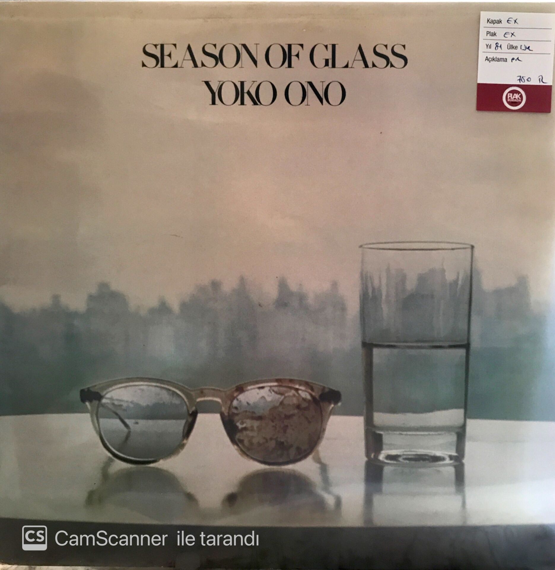 Yoko Ono - Season of Glass LP