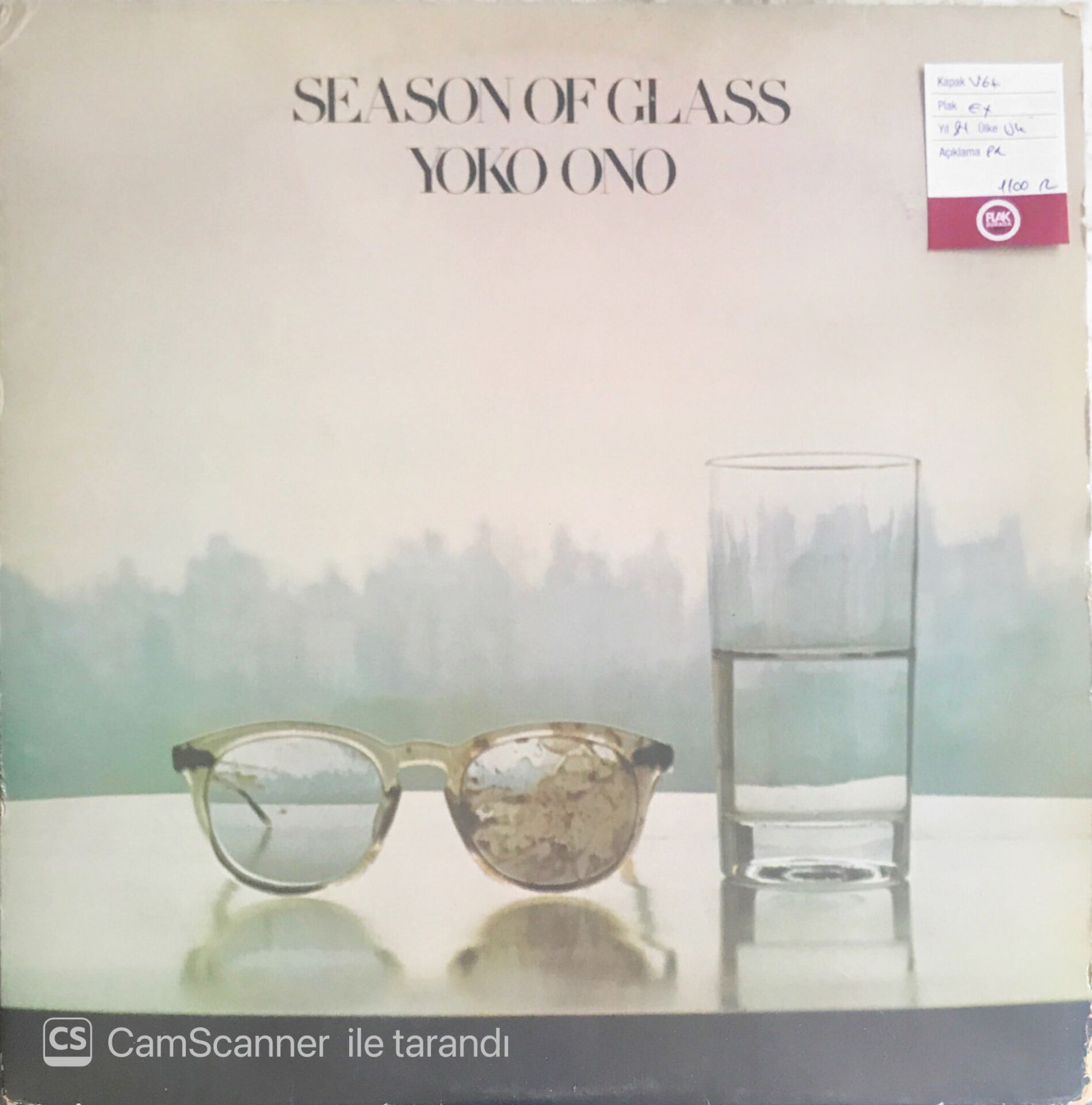 Yoko Ono - Season of Glass - LP