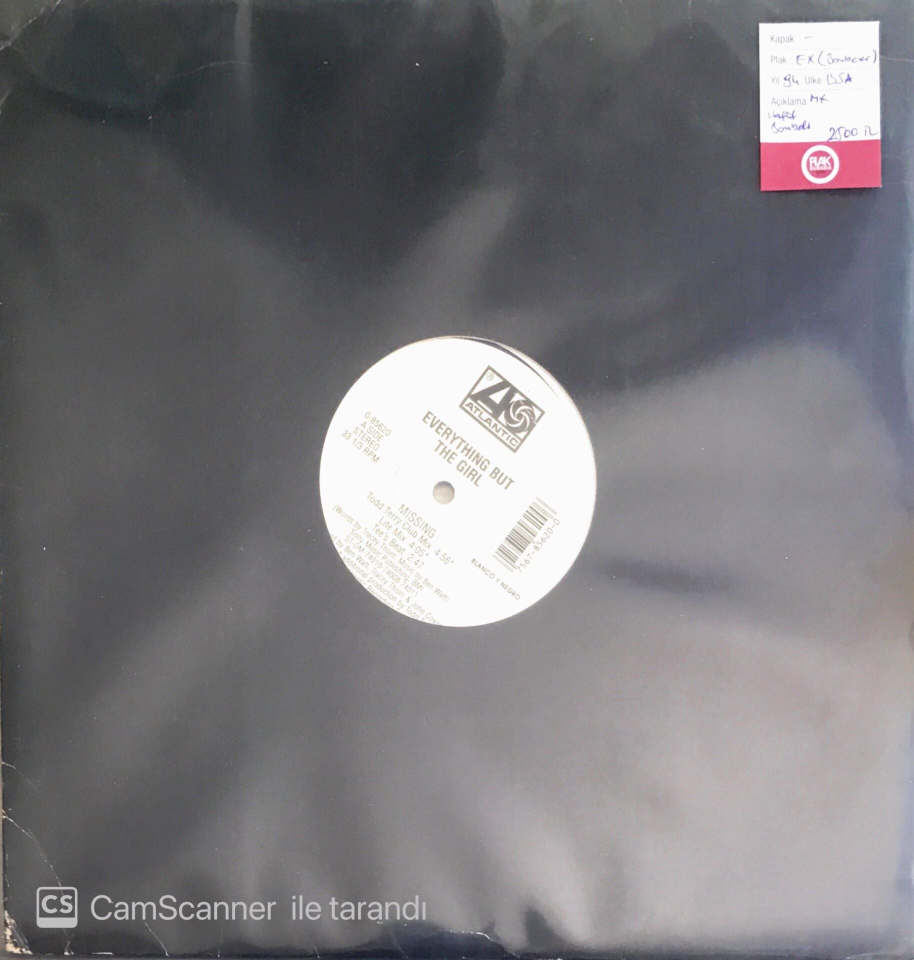 Everything But The Girl - Missing - LP