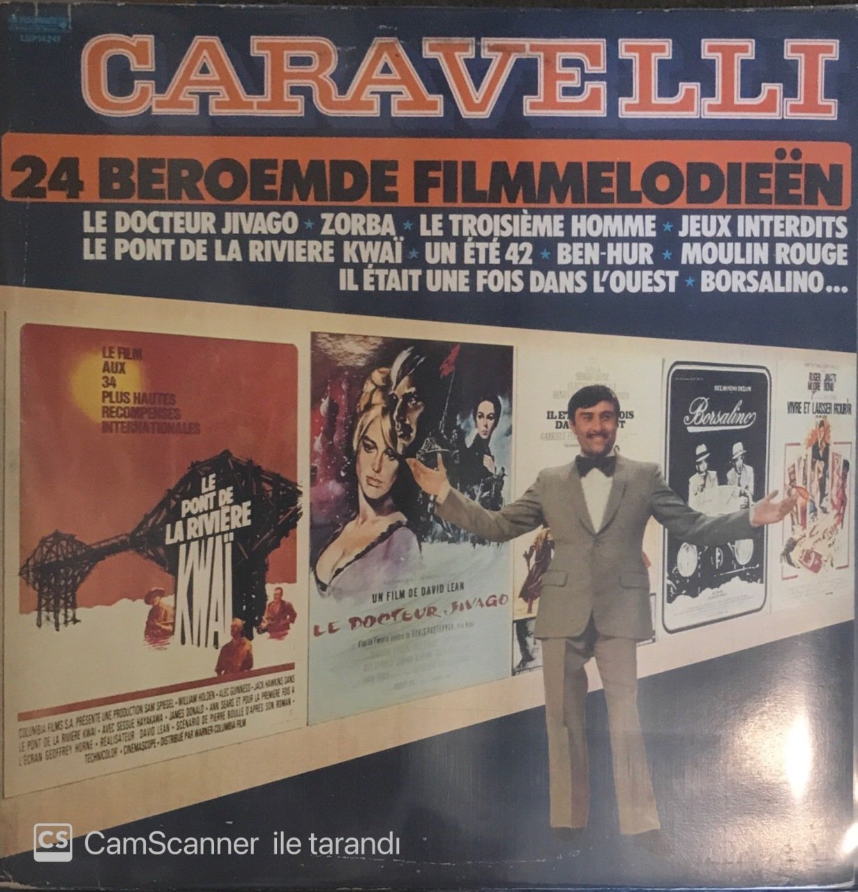 Caravelli 24 Beroemde Filmmel Odieen Double LP