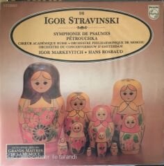 Igor Stravinski - Symphonie De Psaumes Petrouchka LP