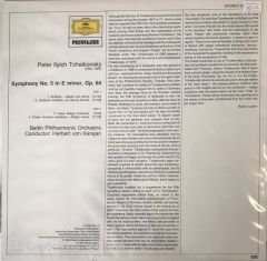 Tchaikovsky Symphony No.5 Berlin Philharmonic Orchestra Herbert Von Karajan LP