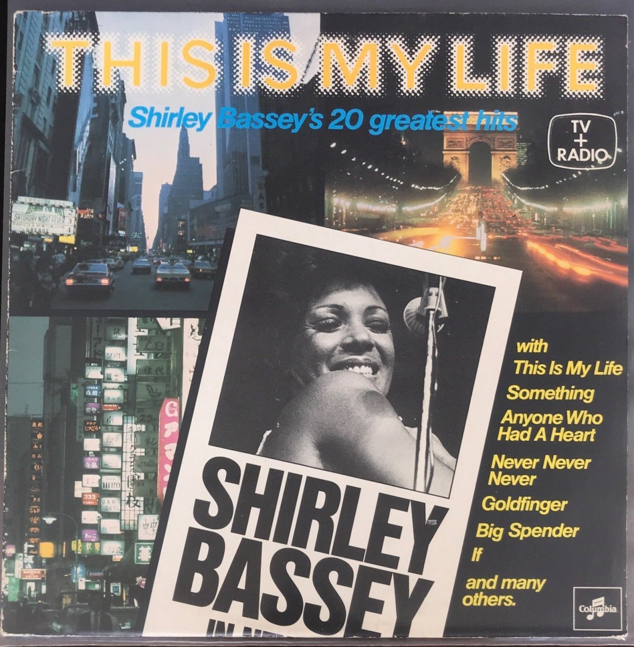 This Is My Life Shirley Bassey's 20 Greatest Hits LP