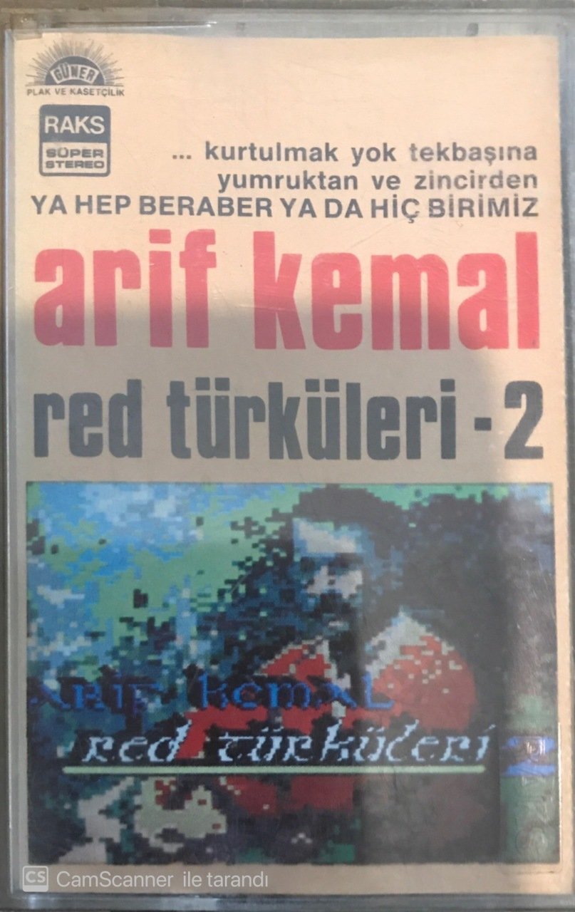 Arif Kemal Red Türküleri-2 KASET