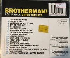 Brotherman! - Lou Rawls Sings The Hits CD