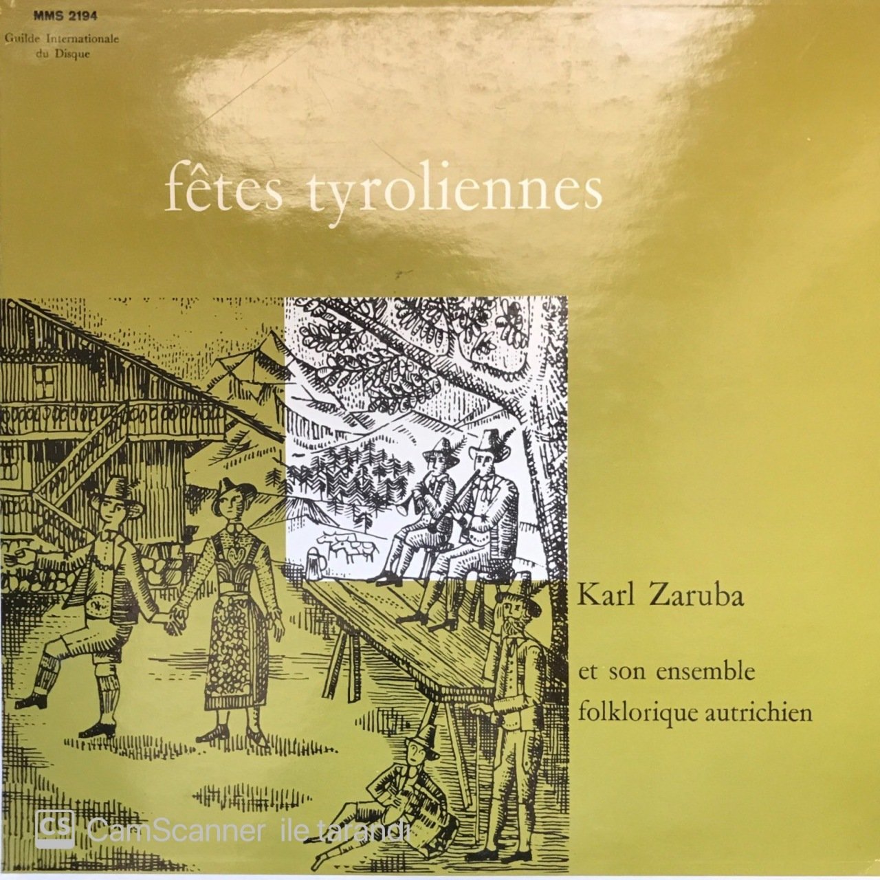 Karl Zaruba Fetes Tyroliennes LP