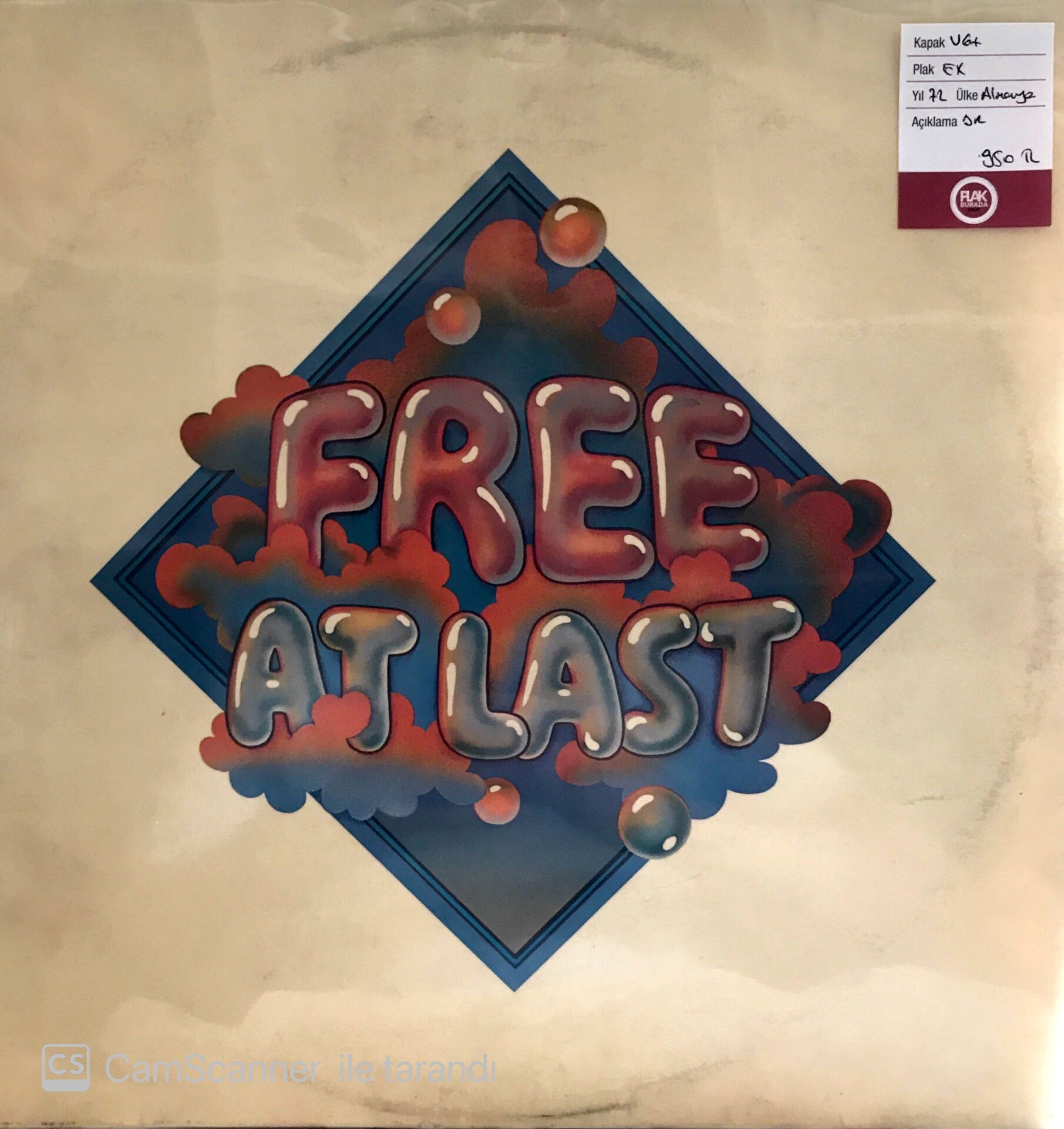 Free - At Last Free LP