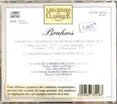 Brahms - Concerto No 2 Pour Piano Et Orchestre En Si Bemol Majeur - CD