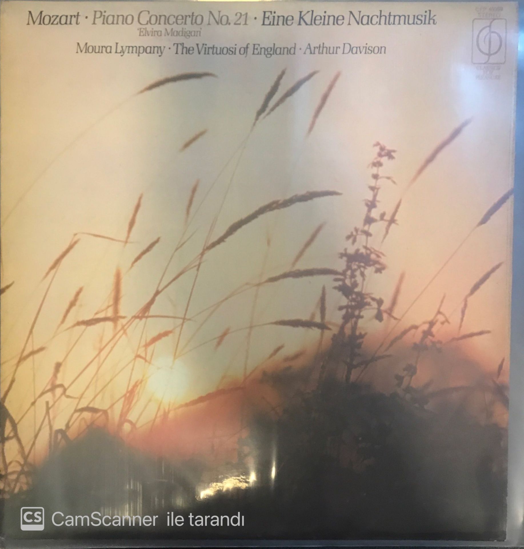 Mozart Piano Cocerto No.21 LP